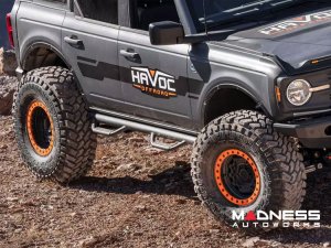 Ford Bronco Nerf Bars - 4 Door - HN2 - Textured Black - Havoc 